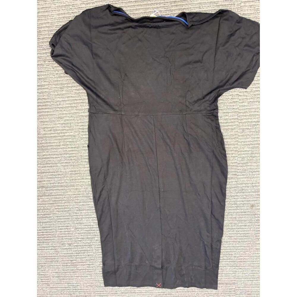 NWT New Boden Black Midi Dress Pockets style j0125 size 16 - Picture 5 of 7